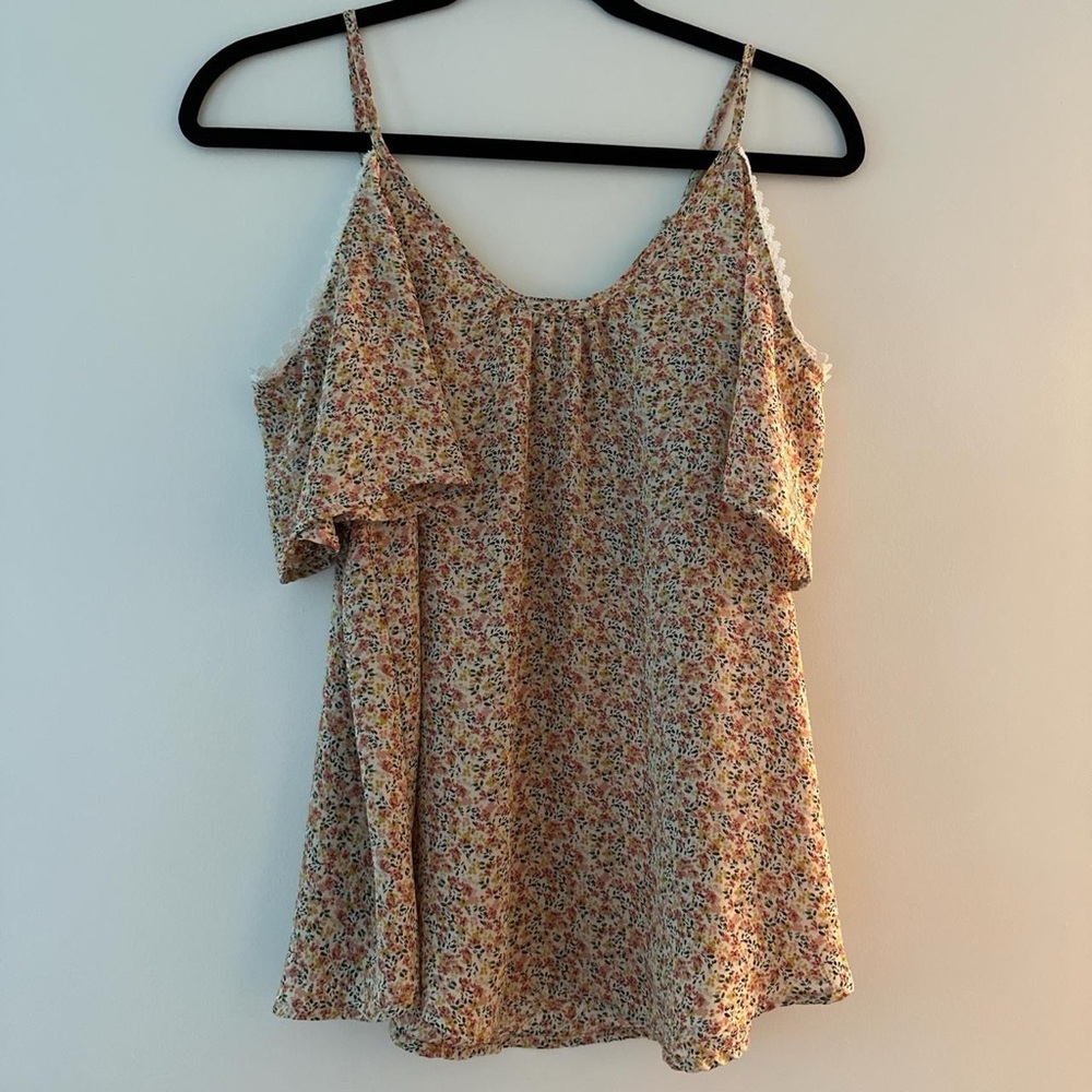 Floral Print Women's Top